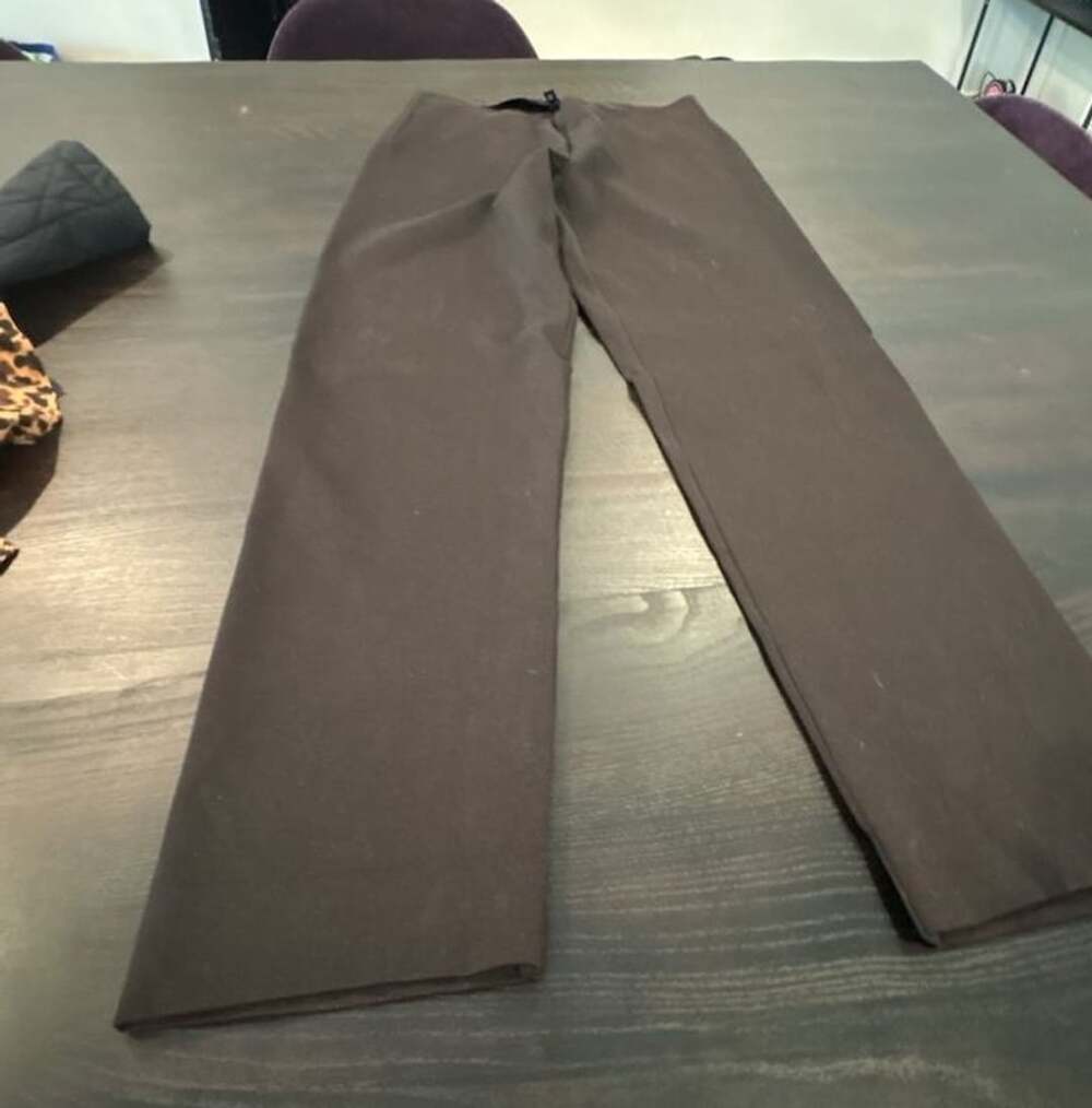 Eileen Fisher Women's Brown Stretch Dress Pants Size S new without tags stretch